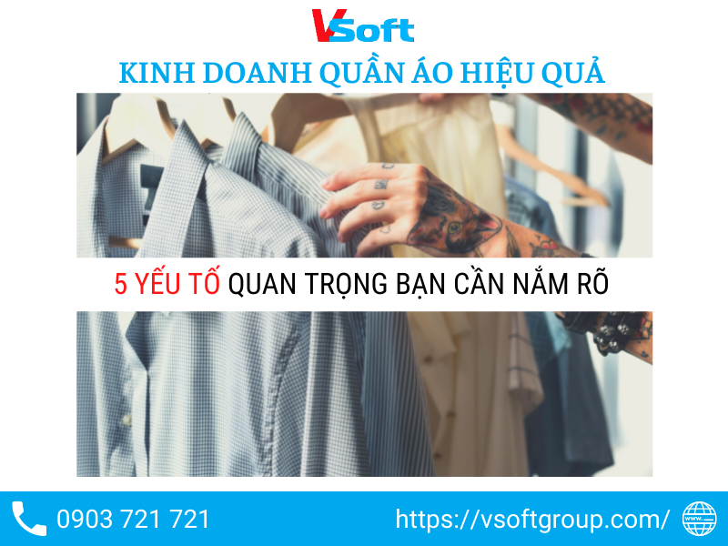 kinh doanh quần áo hiệu quả